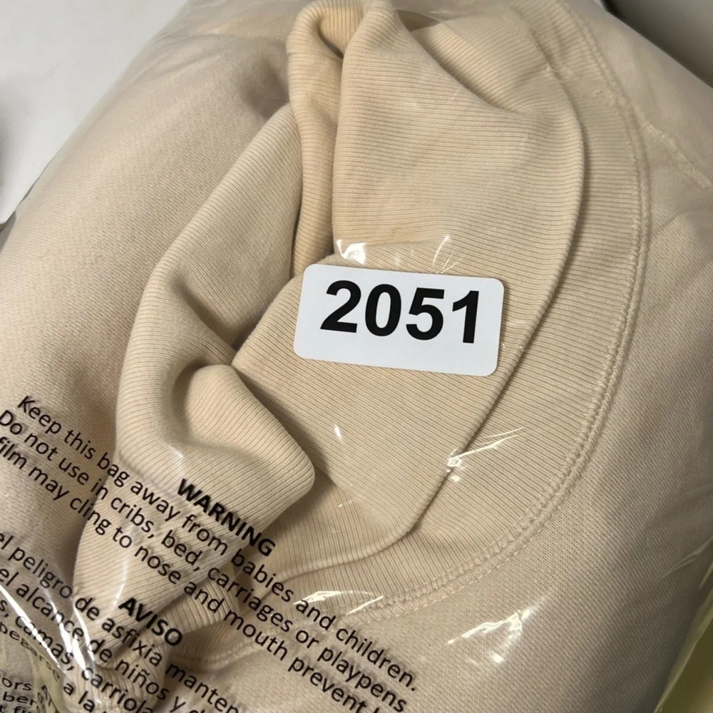 Polo Ralph Lauren Cream Turtleneck Cotton Sweater PRL Golf Logo Country Club